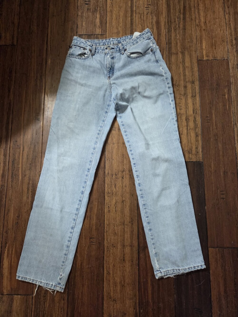 Vintage 1990 Ralph Lauren Polo Saturday Jean mom‎ Size 6 distressed repaired